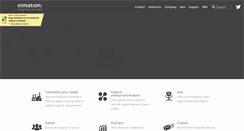 Desktop Screenshot of inmation.com